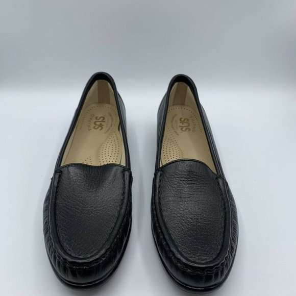 SAS San Antonio Shoes Simplify Black Loafer Flats Womens US 6.5 - Picture 2 of 9